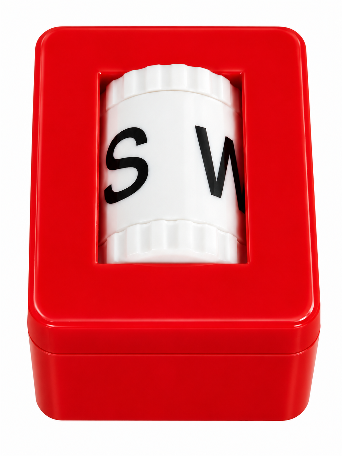 Premsons® Mahjong Wind Indicator Box with Roller - Red