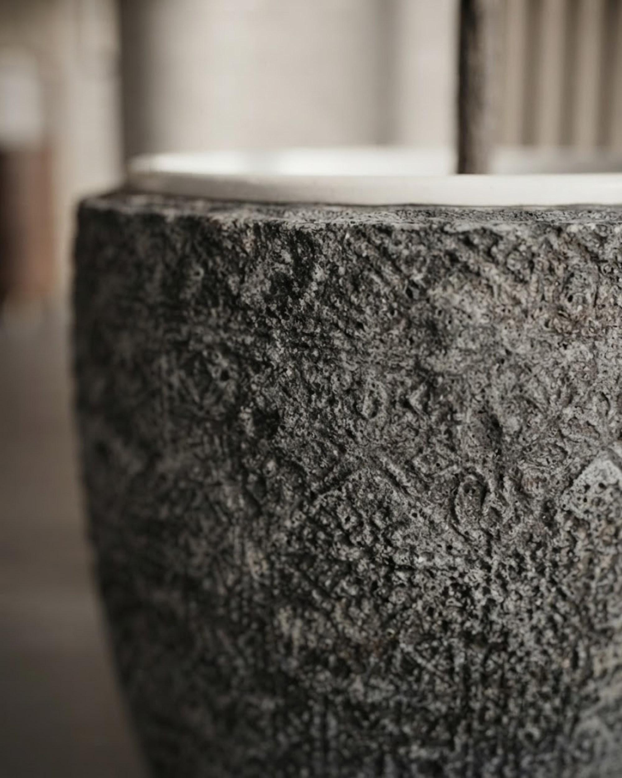 Premsons® Round Patterned Decorative Planter