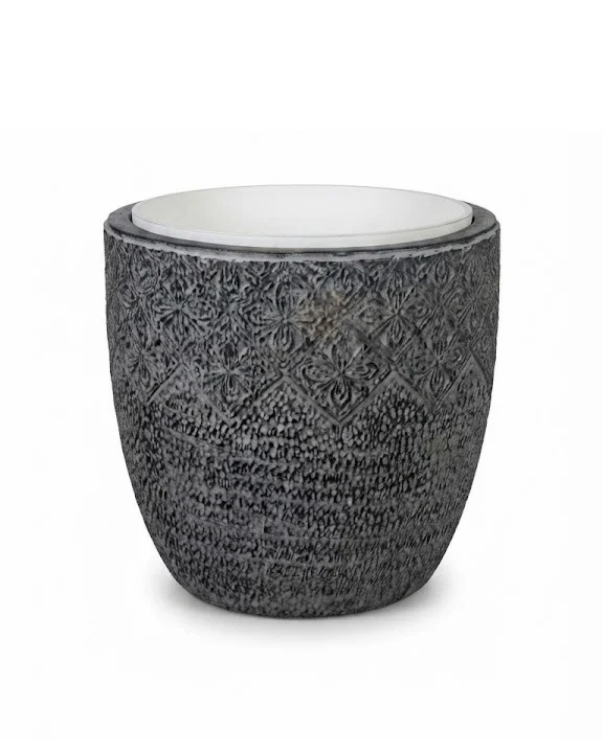 Premsons® Round Patterned Decorative Planter
