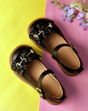 Premsons® Black Bear Girls’ Sandals – Stylish, Comfortable & Lightweight Footwear for Everyday Wear & Special Occasions