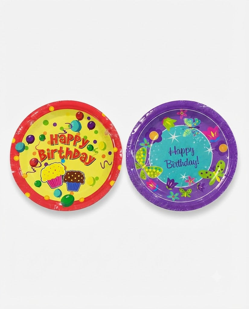Premsons® Party Plates – Stylish Disposable Plates for Birthdays, Celebrations & Gatherings (set of 10 ) (Pack of 2)