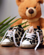 Premsons® Leopard Toddler Booties – Soft, Comfortable & Lightweight Footwear for Babies & First Walkers