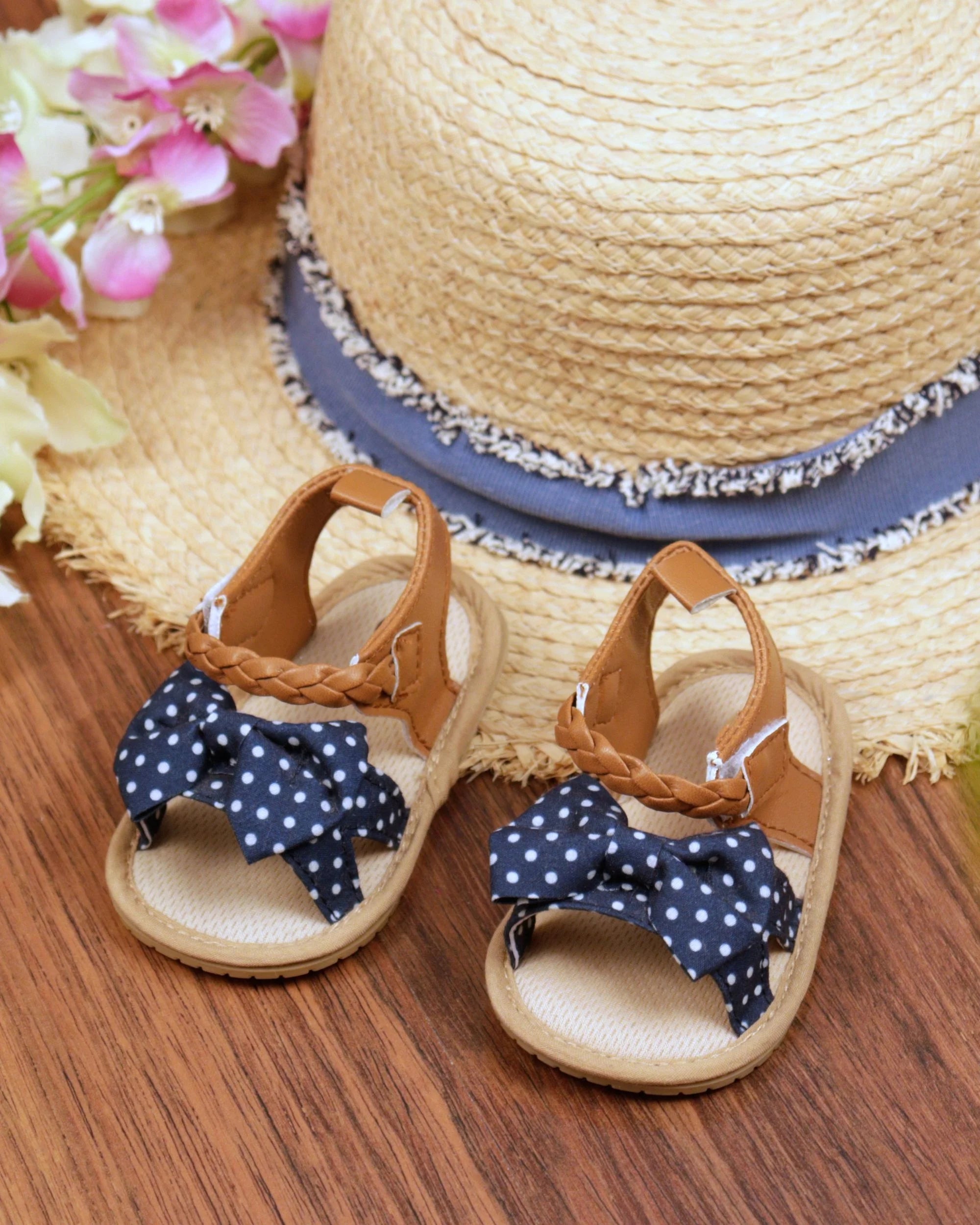 Premsons® Navy Blue Toddler Sandals – Soft, Comfortable & Lightweight Footwear for Babies & First Walkers