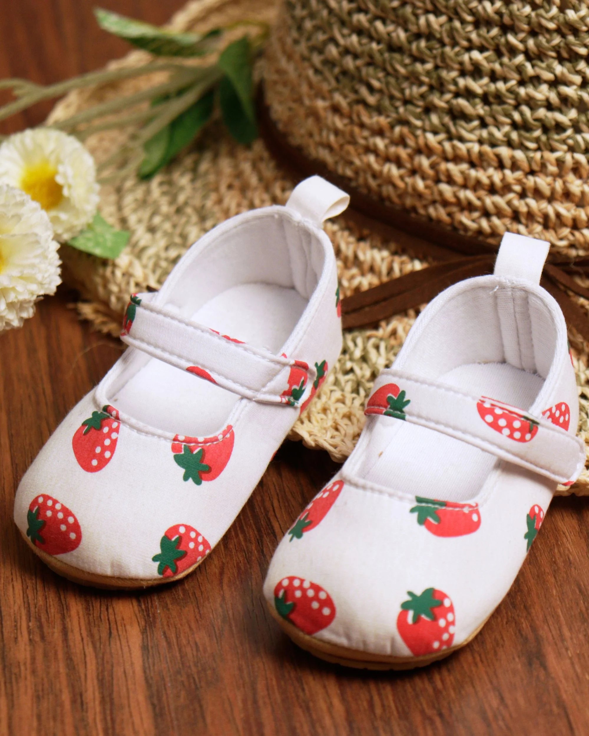 Premsons® Strawberry Toddler Sandals – Soft, Comfortable & Lightweight Footwear for Babies & First Walkers