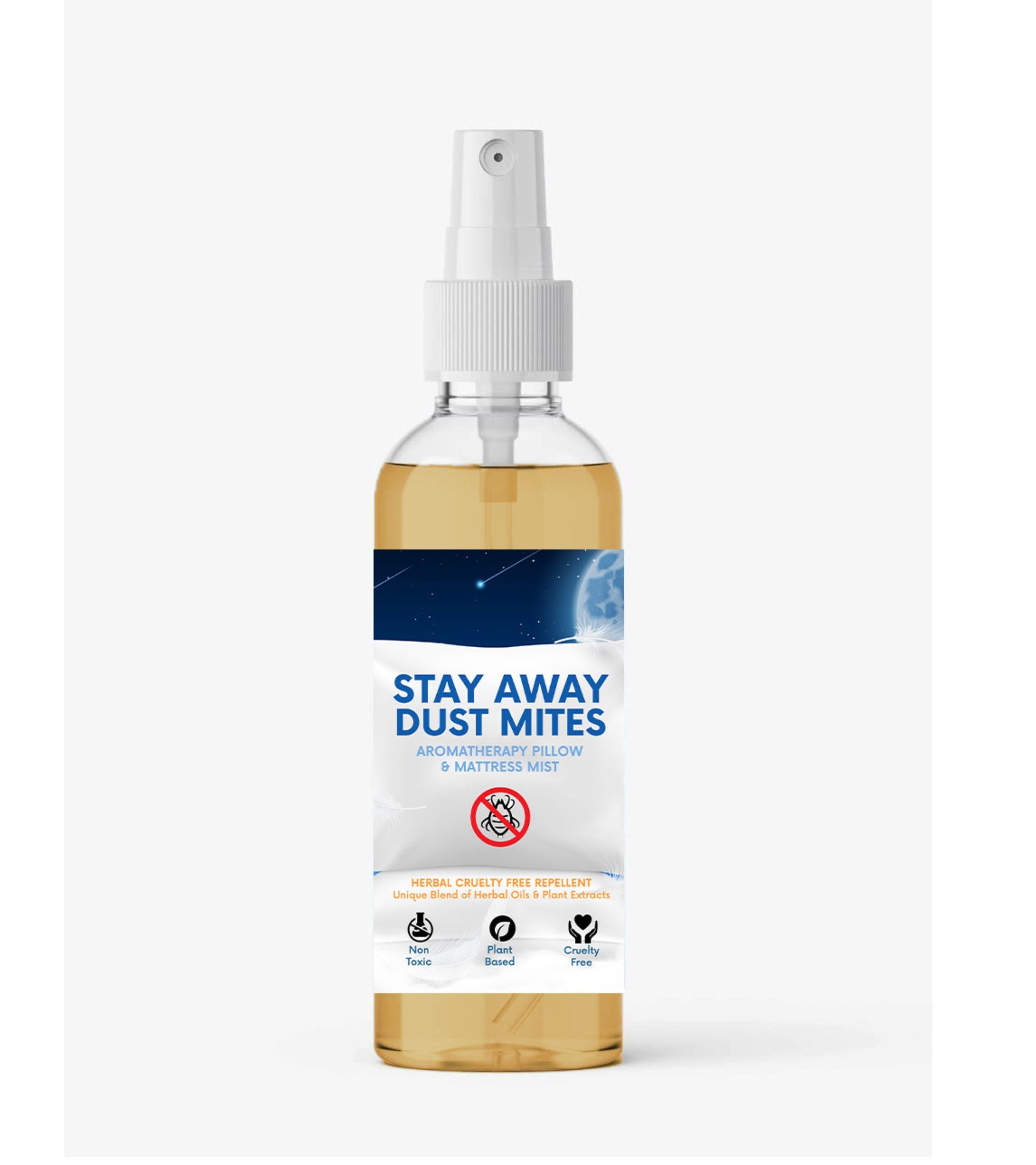 Stay Away Dust Mites – Herbal Dust Mite Spray | Anti-Allergen, Skin-Safe, Chemical-Free