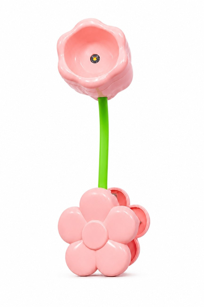 Premsons® Sunflower Clip-On LED Night Light – USB Rechargeable  | Soft Warm Glow | Available in Pink, Purple & Green