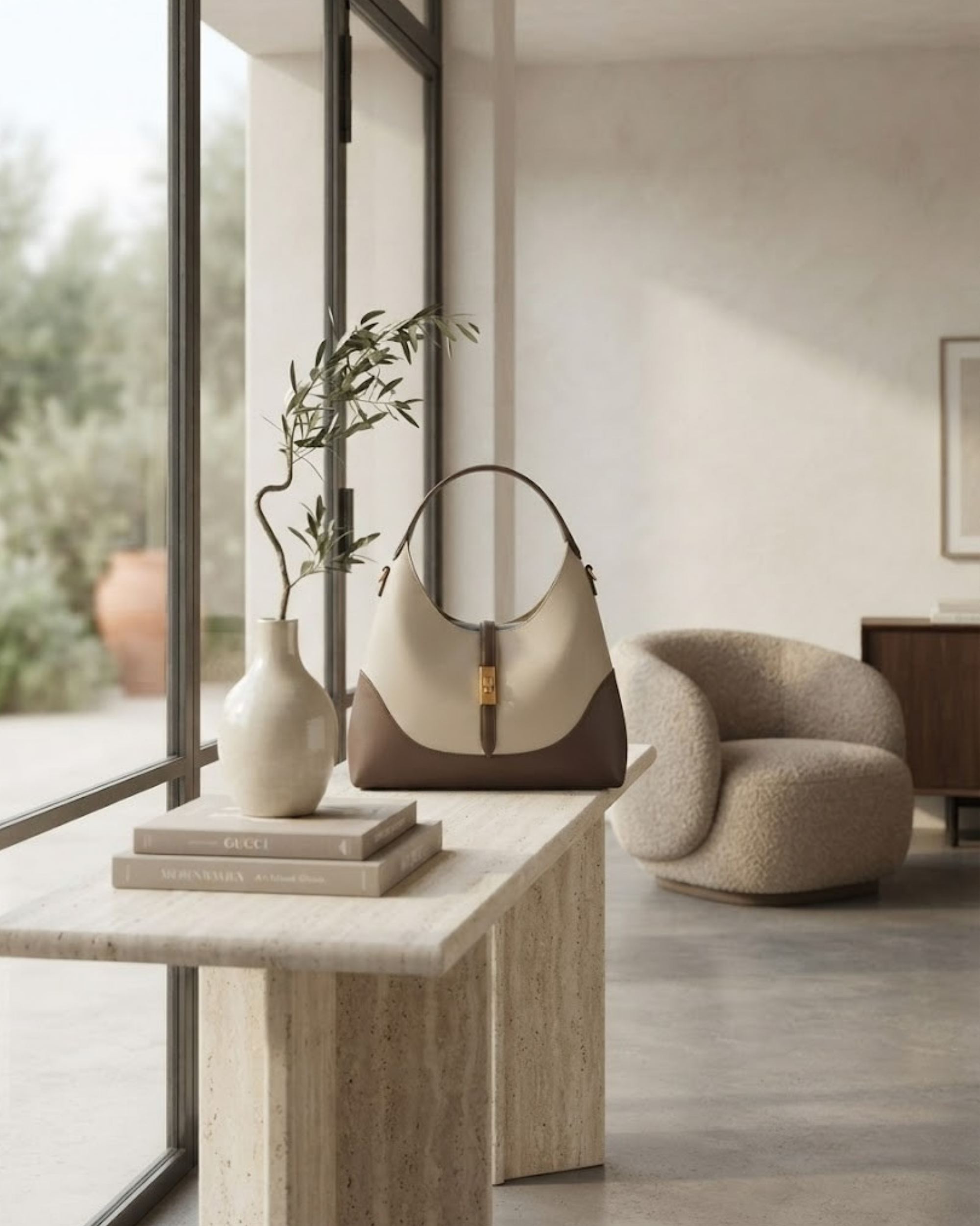 Premsons® Elegant Two-Tone Women’s Handbag for Everyday Style