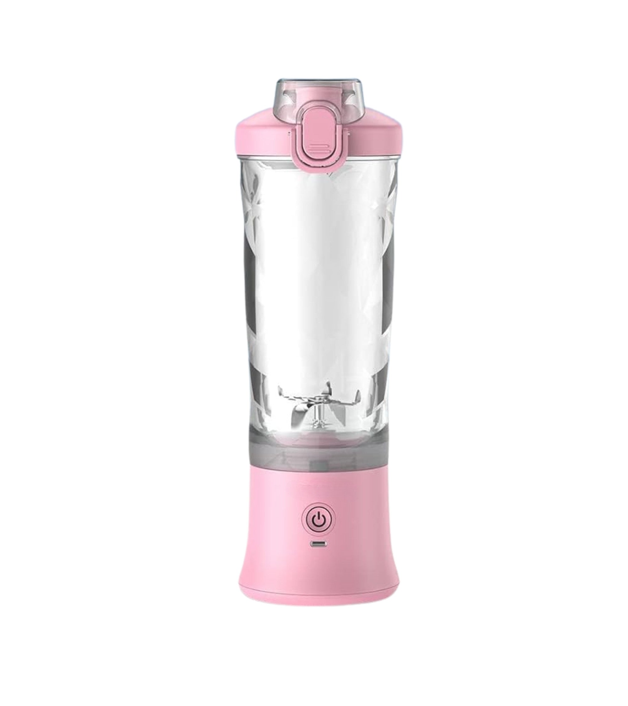 Mix & Go® Portable Blender Juicer – USB Rechargeable Smoothie Maker with 6 Blades, 380ml Capacity, 2000mAh Battery – Waterproof Mini Blender for Travel, Gym & Office