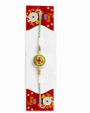 Premsons® Green Floral Rakhi