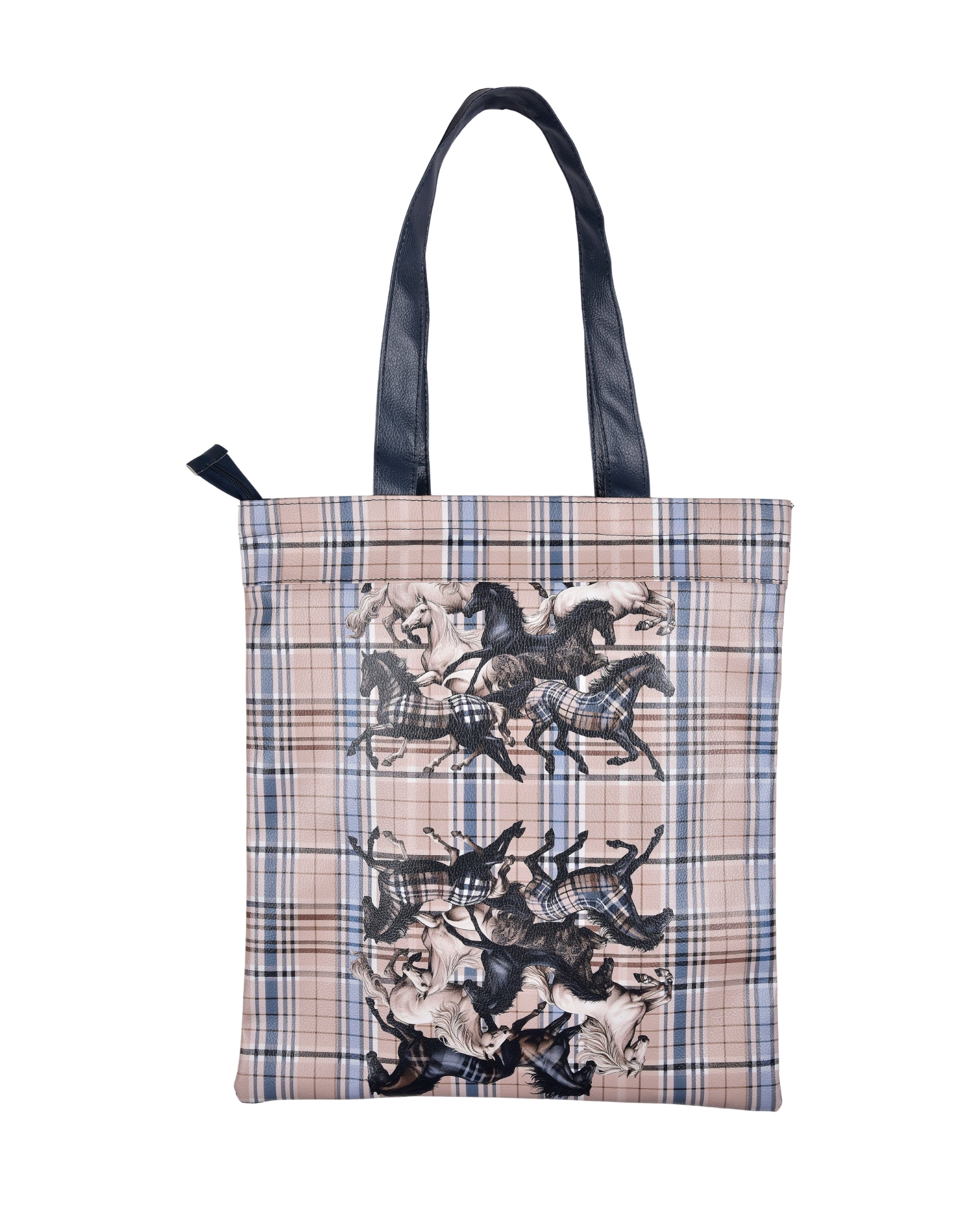 Premsons® Horses Print Tote Bag – Stylish & Durable Shoulder Bag for Shopping, Travel, Office & Everyday Use