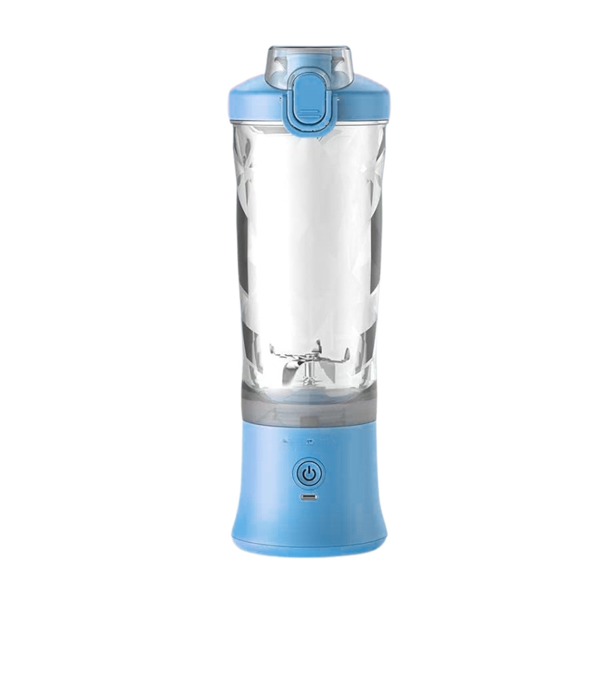 Mix & Go® Portable Blender Juicer – USB Rechargeable Smoothie Maker with 6 Blades, 380ml Capacity, 2000mAh Battery – Waterproof Mini Blender for Travel, Gym & Office