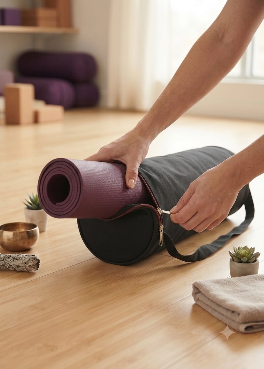 Premsons® Yoga Mat Bag with Adjustable Shoulder Strap |