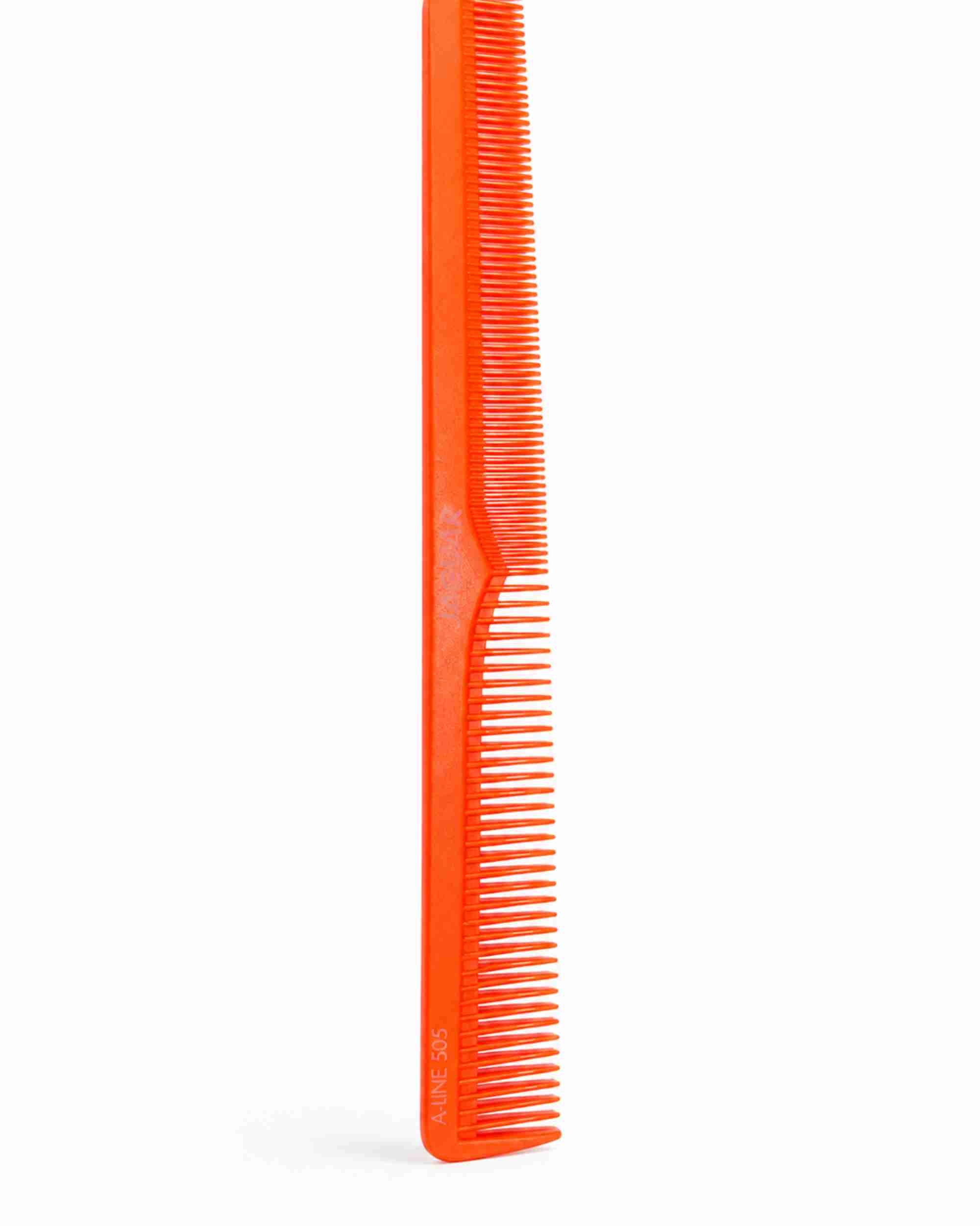 Premsons® Orange Salon Styling Comb - Jaguar A-Line 505