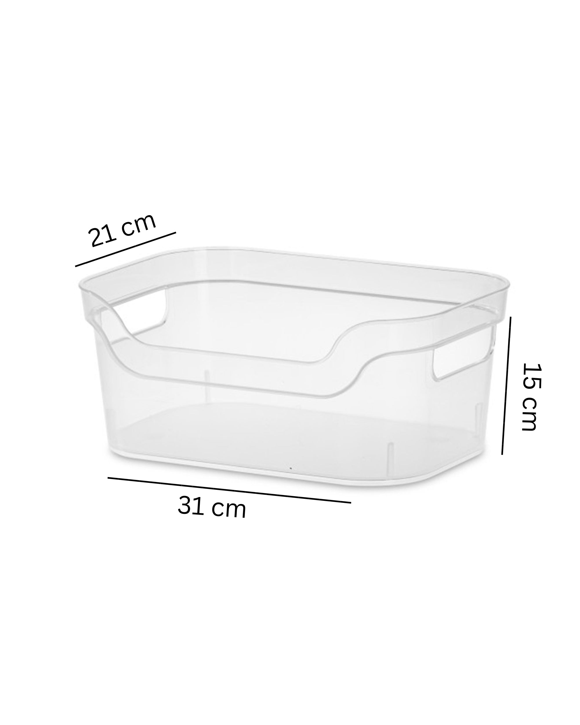 Premsons® Extra Large Plastic Storage Trays | Multi-Utility Organizer for Home, Office & Bathroom | Premium Quality & Easy to Clean