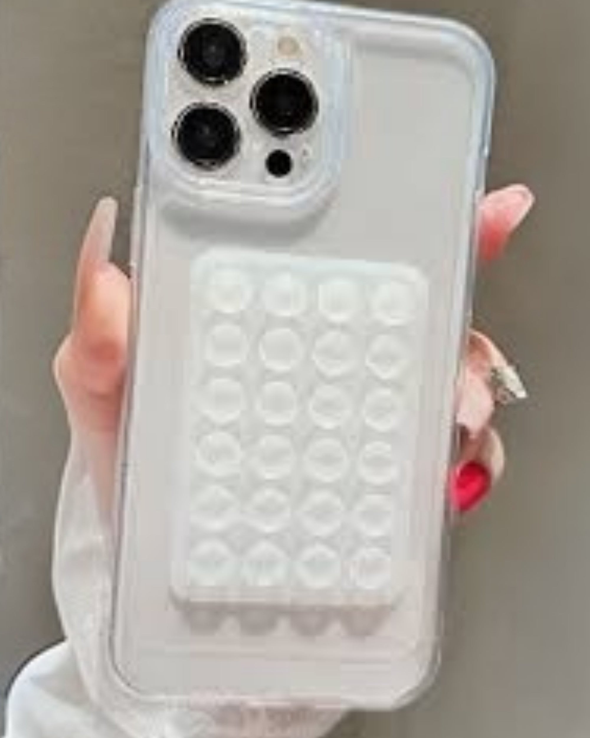 Premsons® StickyGrippy Suction Phone Case Mount – Silicone Adhesive Holder for iPhone & Android | Hands-Free Mirror & Shower Stand, Fidget Toy for Videos, Selfies & More