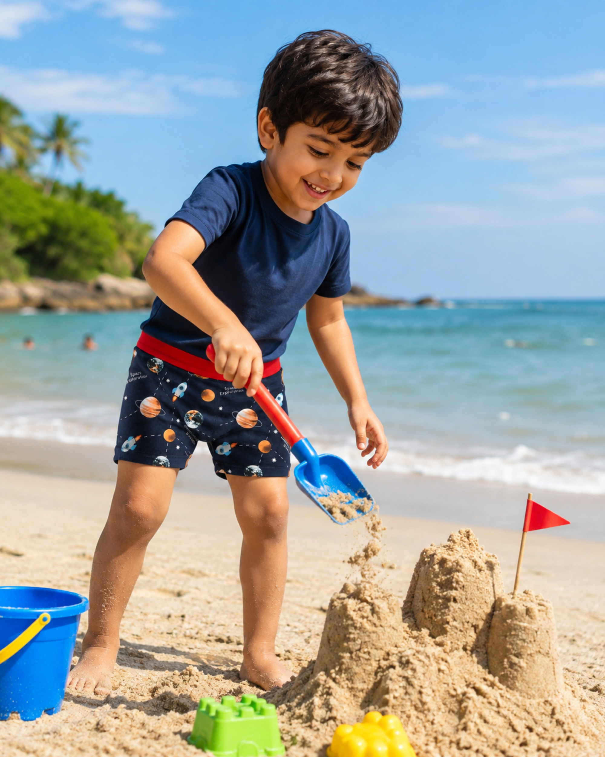Premsons® Boys Kids  – Space Printed underwear  5-6 years kids
