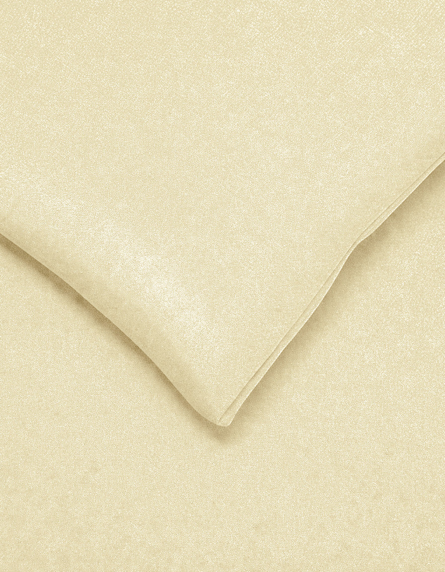 Premsons® Plain Yellow King Size Bedsheet Set with Pillow Covers – Soft Cotton Double Bed Sheet for Bright & Elegant Bedroom Décor