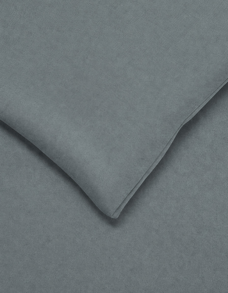 Premsons® Plain Grey King Size Bedsheet Set with Pillow Covers – Soft Cotton Double Bed Sheet for Modern Bedroom Décor