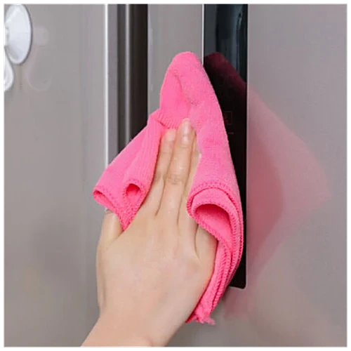 Premsons® Microfiber Cleaning Cloth – Set of 4 (Buy 3 Get 1 Free) – Super Absorbent, Lint-Free & Scratch-Free Towels for Kitchen, Home, Car & Electronics