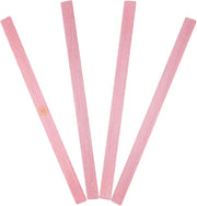 Set of 4 pink mahjong tile measuring rulers, four slim bar tools