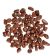 Pebbles Stones Decorative Polished - 1kg | Decorative Glossy Stones for Home, Vases, Aquariums, Gardens | 2.5cm-4cm Glossy (Dark Brown, Small)
