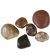  Pebbles Stones Decorative Polished - 1.5kg | Decorative Glossy Stones for Home, Vases, Aquariums, Gardens | 2.5cm-4cm Glossy (MultiColour, X-Large)