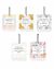 Assorted Desigs New Car Scented Perfume Sachet Lasts up to 30 days - (Pack of 5)