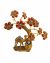  Fengshui Camel Evil Eye Tree for Good Luck, Gift & Decorative Showpiece - Golden