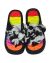 Colourful Floral Slipper For Womens and Girls - Black