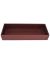 Classic Rectangle Leatherette Layer Jewellery Tray For Accessories - Maroon