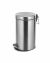 Stainless Steel Plain Pedal Dustbin with Lid for Bathroom, Home, washrooms, Room and Office- Small