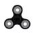 Spinner Four Bearing Hand Toy - Black with Silver Bearings