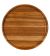 Round Wooden Serving Platter for Home & Kitchen Essential -24cm (Pack of 1)