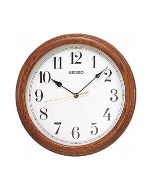 Seiko QXA-153B Modern Wall Clock - Brown