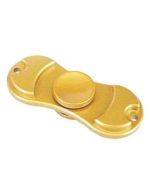 Metal Spinner Hand Toy for Kids with Ultra Speed - Matte Gold