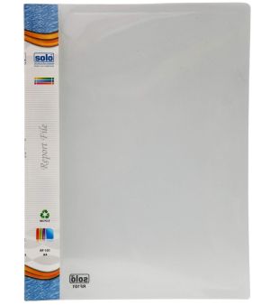 A4 Size Transparent Report File Folder for Certificates, Reports, Page Holder 