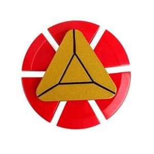 Metal Spinner Hand Toy for Kids/Adults - Red & Gold